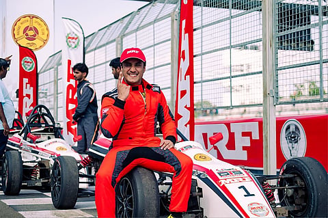 A new ace on the motoracing track