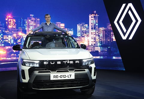 Renault India on Saturday launched Duster SUV with strong hybrid technology.