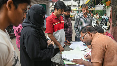 Data till October 15 showed that the CEO’s office received 10,07,392 Form 6s for inclusion and 4,777 Form 6As for inclusion of NRI voters. Also, 1,55,109 Form 7s for deletion were filed.