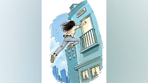 The police said that preliminary inquiries revealed that Varshini had been suffering from depression for the past few months and she was being treated. On Thursday night, she allegedly jumped from the sixth floor of the hostel building and died on the spot. Hostel authorities alerted the police, who shifted the body for postmortem. The body was handed over to her parents on Friday.