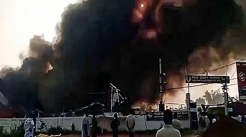 The blast occurred around 10 pm on Friday during a hydrogenation process at SynZeal Pharmachem in the Saykha GIDC area of Vagra taluka