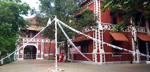 University College campus and hostel in Thiruvananthapuram