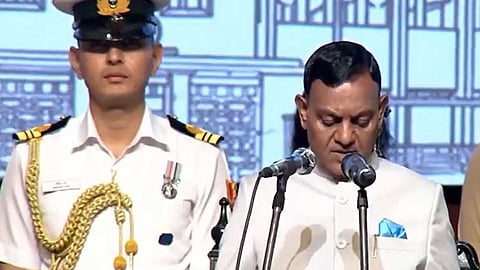 Braj Mohan Ram takes oath as Odisha Governor, CM Mohan Charan Majhi attends ceremony.