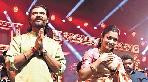 Vijay Deverakonda and Rashmika Mandanna.