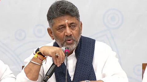 Karnataka CM DK Shivakumar