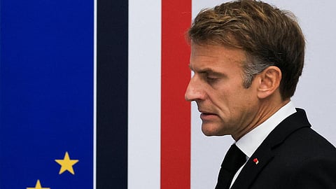 French President Emmanuel Macron.
