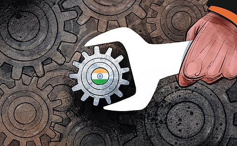 As against socialistic economic approaches of others, BJS-BJP adopted integral humanism and presented a more holistic, integrationist thought as its distinct ideology