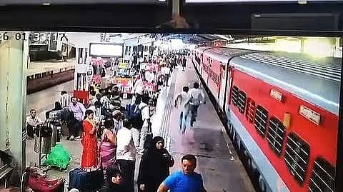 New CCTV footage has purportedly captured two suspects in the Tiger Shroff firing case rushing to board a Pune-Jaipur express train at Surat station in Gujarat