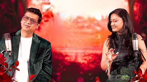 Vijay Prakash with Vani Satish
