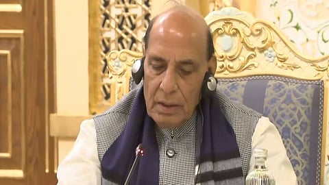 "No double standards on terrorism": Rajnath Singh’s strong stance at SCO Meet, in presence of Pak’s Ishaq Dar