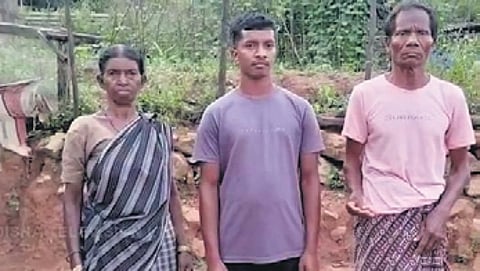 Sushant with his parents