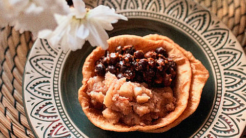 Poori, chana and halwa