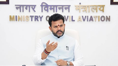 Union Minister for Civil Aviation Kinjarapu Ram Mohan Naidu