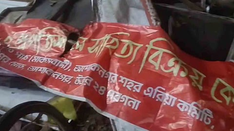 Several CPI(M) book stalls, set up near Durga Puja pandals every year, have come under attack in different parts of the state over the past few days.