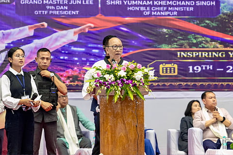Manipur Chief Minister Yumnam Khemchand Singh.