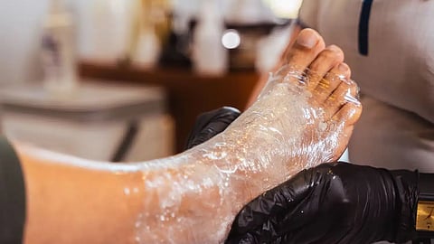 My first pedicure
