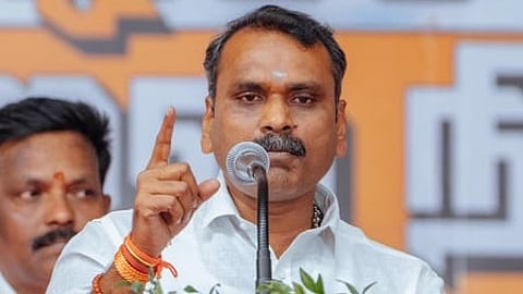 Former Union minister L Murugan.