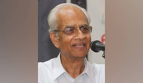 Writer and Travancore Devaswom Board president N Jayakumar.