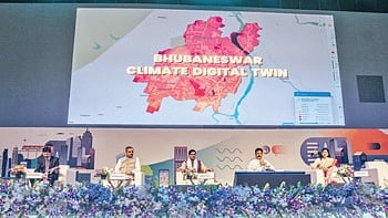 Union Minister Tokhan Sahu unveiled Bhubaneswar Climate Digital Twin, billed as India’s first interactive citizen climate risk platform.