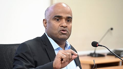 Karnataka Chief Electoral Officer V Anbukkumar.
