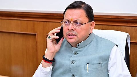Uttarakhand Chief Minister Pushkar Singh Dhami.