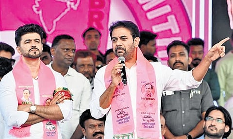 BRS working president KT Rama Rao.