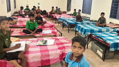 Now, in an area where the Bastar division was declared free of Maoist violence after March 31, 2026, those same fortified walls are being reclaimed for an entirely different mission: educating tribal children.