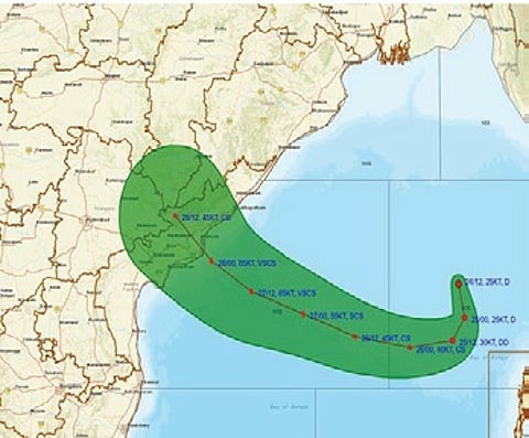 Moving west-northwestwards, it will continue to intensify further and reach over the west-central Bay of Bengal near Andhra Pradesh coast around Wednesday morning, said the IMD.