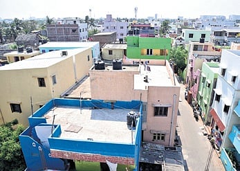 Such establishments must provide one car parking space for every 75 sq m floor area and one two-wheeler space for every 50 sq m.