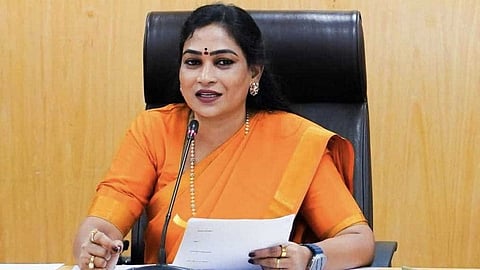 Home Minister Vangalapudi Anitha.