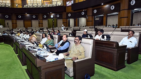 In this file photo from Aug. 06, 2026, Jharkhand Chief Minister Hemant Soren attends the monsoon session of the State Legislative Assembly in Ranchi.