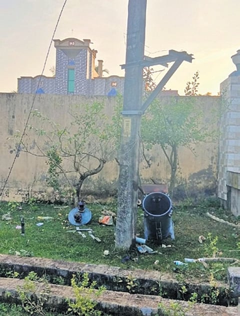 The place at Padmanavpur from where the transformer was stolen