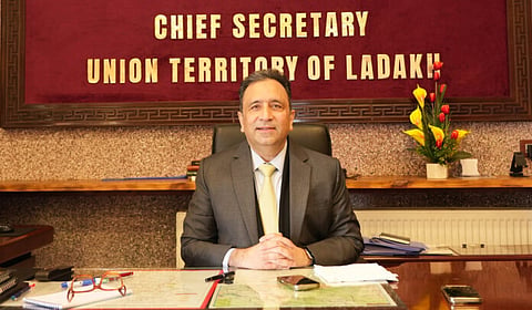 Ladakh Chief Secretary Ashish Kundra