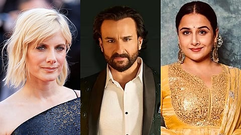 From L to R: Melanie Laurent, Saif Ali Khan, Vidya Balan