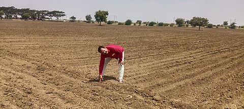 Prakash Annigeri, a farmer from Hombal village in Gadag town.