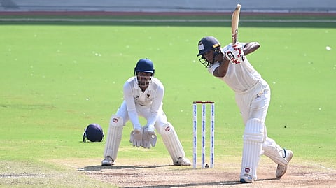 C Andre Siddarth scored an unbeaten 56 off 128 balls to guide Tamil Nadu home on Wednesday