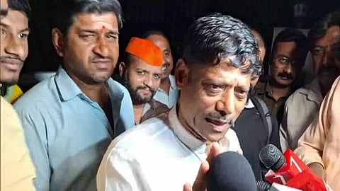 Shiv Sena leader Ravindra Dhangekar.