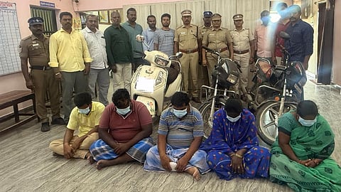 Five held for allegedly abducting the child.