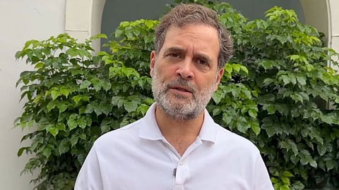 Congress leader Rahul Gandhi.