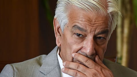 Pakistan Defence Minister Khawaja Asif