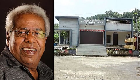 തിലകൻ, തിലകന്റെ ഓർമയ്ക്കായി സ്ഥാപിച്ച വഴിയോര വിശ്രമ കേന്ദ്രം