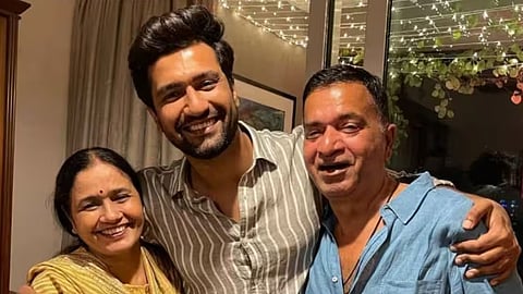 Vicky Kaushal and Family