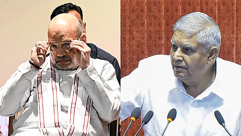 അമിത് ഷാ. ജഗ്ദീപ് ധന്ഖഡ്