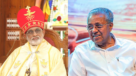 മേജർ ആർച്ചു ബിഷപ് റാഫേല് തട്ടില്, മുഖ്യമന്ത്രി പിണറായി വിജയന്