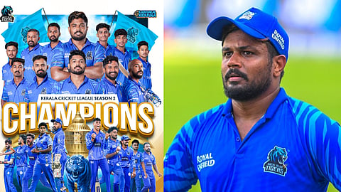 Sanju Samson Gifts his KCL Salary to Kochi Blue Tigers teammates