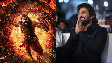 'കാന്താര 2'നെ അഭിനന്ദിച്ച് അല്ലു അർജുന്