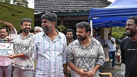 കിരണ് ദാസ് ചിത്രത്തിന്റെ പൂജാ ചടങ്ങില് നിന്ന്