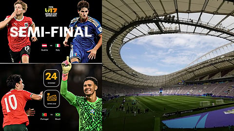 2025 FIFA U 17 World Cup Semifinals in Qatar