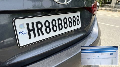 HR88B8888 fancy number price