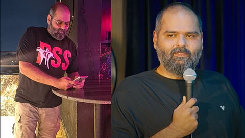 ''കോമഡി ക്ലബില് നിന്ന് എടുത്ത ചിത്രമല്ല''; 'ആര്എസ്എസ്' ടീ ഷര്ട്ട് ധരിച്ച് കുനാല് കമ്രയുടെ പരിഹാസം; പിന്നാലെ വിമര്ശനവുമായി ബിജെപി
